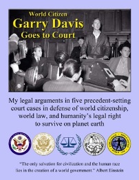 Cover of Garry Davis Goes to Court