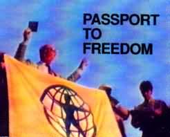 Cover of passport to freedom